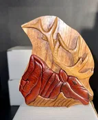Elk Puzzle Box