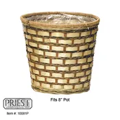 10081P (8″ FERN BASKET)