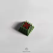 Dwarf Factory Base xXx Camping Cherry R1 Profile Artisan Keycap
