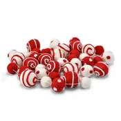 8 Feet (96 Inch) Long Gap Candy Cane Ball Garland