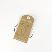 2” Classic Hoop Earrings