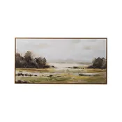 Landscape Wood Framed Canvas