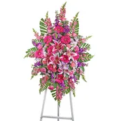 Loving Grace Easel Spray