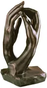 “The Cathedral” by Rodin Bronze Sculpture