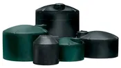 200 Gallon Vertical Water Tank in Black