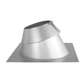 6 in. DP2 Adjustable Roof Flashing 1/12 -7/12 Pitch with Storm Collar