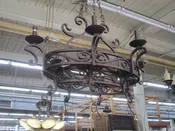 6 Arm Oval Chandelier