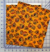 All Hallow's Eve Jack-o-Lanterns 1 Yard Piece