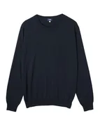18G Crew Neck Knit Washable Silk