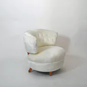 Gilbert Rohde 1894-1944 lounge chair for Herman Miller 1940's — Collage