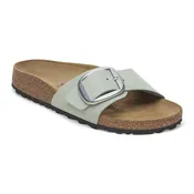 Madrid Big Buckle Nubuck Leather