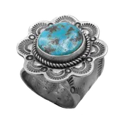 1 Stone Barrado Turquoise Ring GZ NW 5630