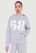 1968 Champ Graphic Pull Over Hooded Sweatshirt