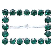 Crystal Rhinestone Button