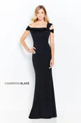 Cameron Blake by Mon Cheri 120604 Off Shoulder Heavy Gown