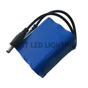 12V 6000mAh Li-Ion Rechargeable Battery