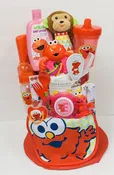 Baby Elmo or Abby Diaper Cake-2 Option