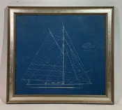 1909 George Lawley and Son Yacht Blueprint