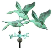 42" 3 Geese in Flight Weathervane