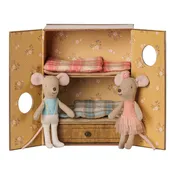 Ballet Mice in Dance Studio, Little Sister and Brother
