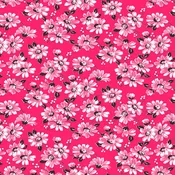Riley Blake Flea Market Floral Cayenne