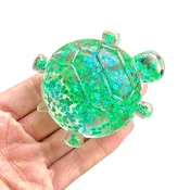 Glitter Turtle Squishy Stress Relief Toy