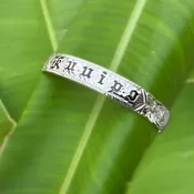 10MM Hawaiian Scroll Sterling Silver Kūʻuipo Bracelet – My Sweetheart
