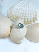 Abalone Cloud Ring