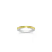 167 Enamel Ring in 18ct White Gold