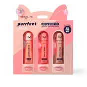 Purrfect Pout Glowy Lip Gloss Trio Gift Set