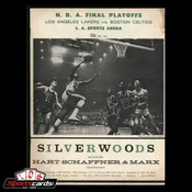 1962-63 NBA Final Playoffs Program Lakers vs. Celtics L.A. Sports Arena Complete