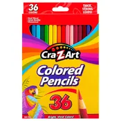 Cra-Z-Art Colored Pencils, 36 Count – Pre-Sharpened, Assorted Colors, Non-Toxic