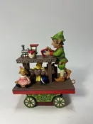 DAMAGED - Traveling From Toyland - Elf with Toys Train Car