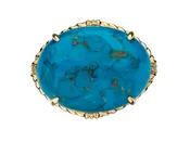 18k Bisbie Turquoise Ring