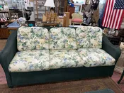 All Season Lloyd Flanders  Green Wicker 7 Piece Set