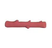 pink latex stick chew toy