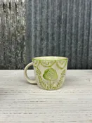12 Oz. Stoneware Botanical Mugs