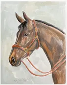 Vintage Horse Head Print 11" x 14"