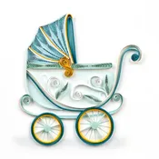 Baby Congratulations - Quilling Card