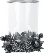 4'' W X 6'' T Oak Leaf Candle