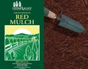 Color Enhanced Red Mulch
