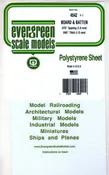 Evergreen 4542 Styrene Board & Batten .075" Spacing .040 Thick 6x12" Sheet