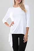 3/4 Sleeve Side Tie