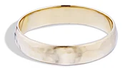 Milla Round Hammered Wide Band 4mm