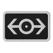 Embroidered Train Patch — Bricks ROC