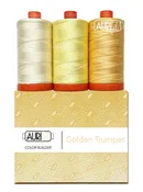 Aurifil - Golden Trumpet 2022 Color Builder 50wt 3pc Set