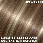 100% Remy Human Hair Seamless Clip-In Extensions 18" - 130g