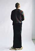1960s Jantzen Color Blocked Full Zip Cardigan — TRASH