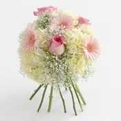 Dainty Pink and White Bouquet