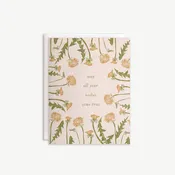Birthday Dandelions Card